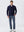 Ribbed Texture Nylon Quarter Zip Pullover